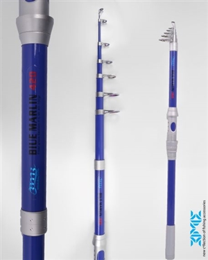  چوب تلسکوپی سوپر گلاس 4.20 BLUE MARLIN