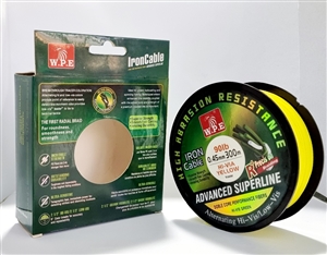 نخ ماهیگیری سیصد متری PE ابریشمی  IRON CABLE  100 lb  (0.50mm)