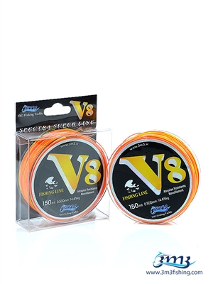 نخ ماهیگیری V8 سایز 35 میلیمتر ۱۵۰ متری