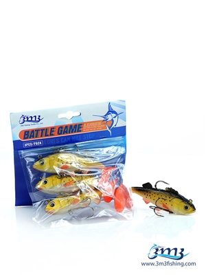 ماهی ژله ای ۳ تایی مصنوعی WX5561 Battle Game 438#