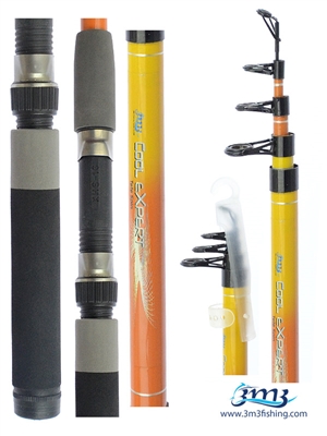  چوب ماهیگیری تلسکوپی فایبر گلاس    cool   expert   2.70  