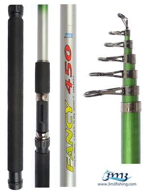 چوب ماهیگیری تلسکوپی فایبر گلاس    Fancy  4.50 