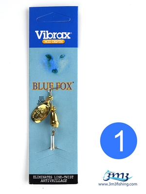 لانسه پروانه BLUE FOX رنگ طلایی سایز 1