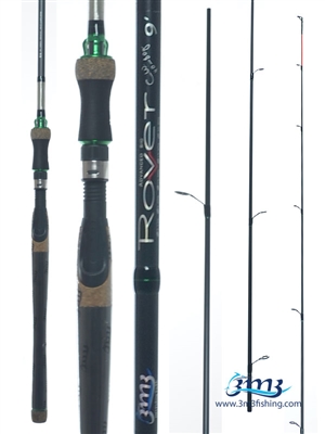 چوب دو تکه  فول کربن اکشن 80-40گرم  3M3  ROVER 1.8 m